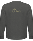 Alive Moving Smiles“ Sweatshirt Grey Melange , 35