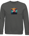 Alive Moving Smiles“ Sweatshirt Grey Melange , 34