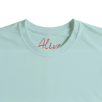 Alive - "Moving Smiles" T-shirt arctic blue XS 2