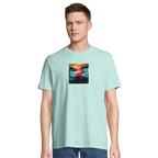 Alive - "Moving Smiles" T-shirt arctic blue XS 4