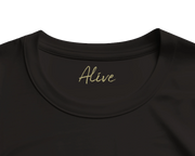 Alive - "Moving Smiles" T-shirt Deep Black S 2