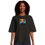 Alive - "Moving Smiles" T-shirt Deep Black XS 4