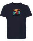 Alive - "Moving Smiles" T-shirt French Navy XS 34