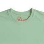 Alive - "Moving Smiles" T-shirt frozen green XS 2