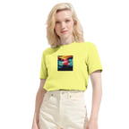Alive - "Moving Smiles" T-shirt Light Yellow XS 6