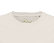 Alive - "Moving Smiles" T-shirt Off White XS 2