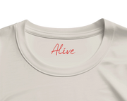 Alive - "Moving Smiles" T-shirt Off White XS 2