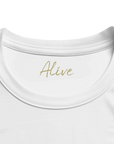 Alive - "Moving Smiles" T-shirt White S 5