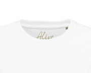 Alive - "Moving Smiles" T-shirt White XS 2