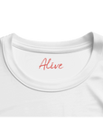 Alive - "Moving Smiles" T-shirt White XS 2