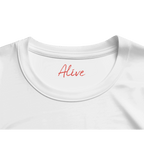 Alive - "Moving Smiles" T-shirt White XS 2