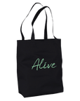 Alive - "Moving Smiles" Tote Bag Black 3