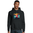 Alive - "Moving Smiles" Hoodie Black 3