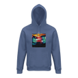 Alive - "Moving Smiles" Hoodie Blue 1