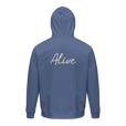 Alive - "Moving Smiles" Hoodie Blue 2