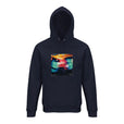Alive - "Moving Smiles" Hoodie French Navy 1