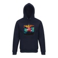 Alive - "Moving Smiles" Hoodie French Navy 1