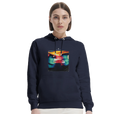 Alive - "Moving Smiles" Hoodie French Navy 5