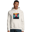 Alive - "Moving Smiles" Hoodie Off White 3