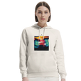 Alive - "Moving Smiles" Hoodie Off White 5