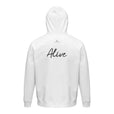 Alive - "Moving Smiles" Hoodie White 2