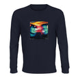 Alive - "Moving Smiles" Long sleeve French Navy 1
