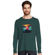 Alive - "Moving Smiles" Long sleeve green empire 3