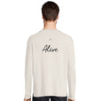 Alive - "Moving Smiles" Long sleeve Off White 4
