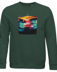 Alive - "Moving Smiles" Sweatshirt Bottle Green 1
