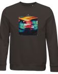 Alive - "Moving Smiles" Sweatshirt deep charcoal grey 1