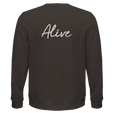 Alive - "Moving Smiles" Sweatshirt deep charcoal grey 2