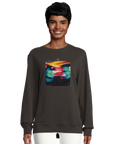 Alive - "Moving Smiles" Sweatshirt deep charcoal grey 5