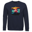 Alive - "Moving Smiles" Sweatshirt French Navy 1