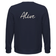 Alive - "Moving Smiles" Sweatshirt French Navy 2