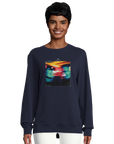 Alive - "Moving Smiles" Sweatshirt French Navy 5