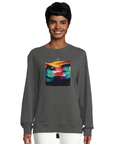 Alive - "Moving Smiles" Sweatshirt Grey Melange 5