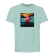 Alive - "Moving Smiles" T-shirt arctic blue 1