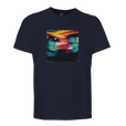 Alive - "Moving Smiles" T-shirt French Navy 1