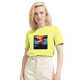 Alive - "Moving Smiles" T-shirt Light Yellow 6