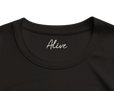 Alive - "Moving Smiles" T-shirt Deep Black 2