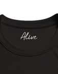 Alive - "Moving Smiles" T-shirt Deep Black 2