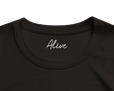 Alive - "Moving Smiles" T-shirt Deep Black 2