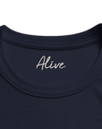 Alive - "Moving Smiles" T-shirt French Navy 2