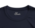 Alive - "Moving Smiles" T-shirt French Navy 2