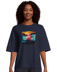 Alive - "Moving Smiles" T-shirt French Navy 4