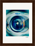 Around and Around Framed print 13x18 cm / 5x7″ Dark wood frame 32