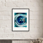 Around and Around Framed print 13x18 cm / 5x7″ White frame 41