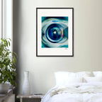 Around and Around Framed print 13x18 cm / 5x7″ White frame 43