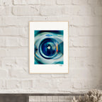 Around and Around Framed print 13x18 cm / 5x7″ White frame 2