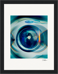 Around and Around Framed print 15x20 cm / 6x8″ Black frame 46